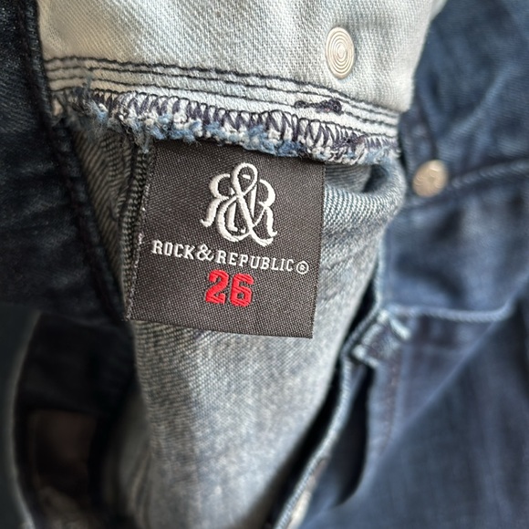 Rock & Republic jeans for women size 26 preowned - Picture 7 of 14